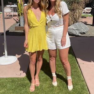 Reformation | Yellow Romper